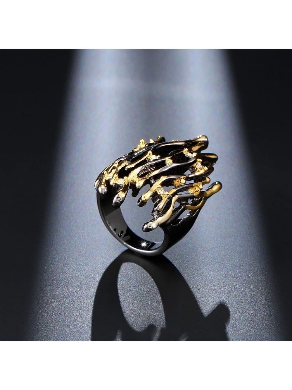 Branch Shape Statement Ring - Picture 5 of 5